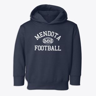 Mendota Minnesota Football Toddler Hoodie