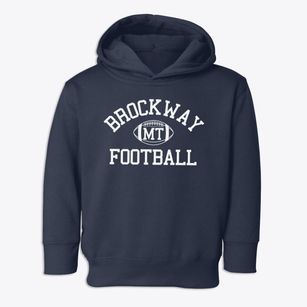 Brockway Montana Football Toddler Hoodie