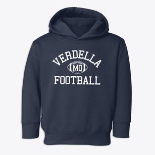 Verdella Missouri Football Toddler Hoodie