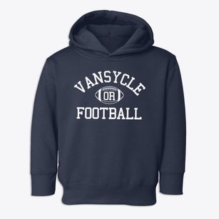 Vansycle Oregon Football Toddler Hoodie