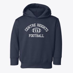 Centre Heights Virginia Football Toddler Hoodie
