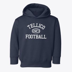 Tellico North Carolina Football Toddler Hoodie