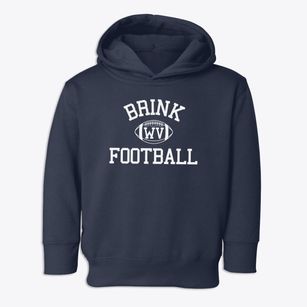 Brink West Virginia Football Toddler Hoodie