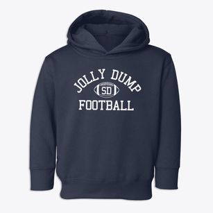 Jolly Dump South Dakota Football Toddler Hoodie