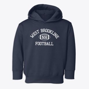 West Brookline New Hampshire Football Toddler Hoodie