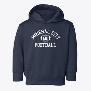 Mineral City Missouri Football Toddler Hoodie