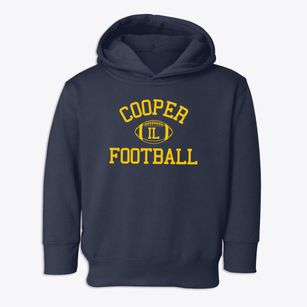 Cooper Illinois Football Toddler Hoodie