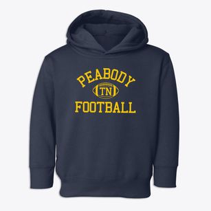 Peabody Tennessee Football Toddler Hoodie