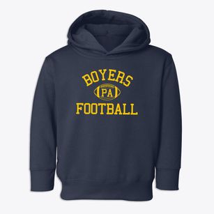 Boyers Pennsylvania Football Toddler Hoodie
