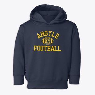 Argyle Kentucky Football Toddler Hoodie