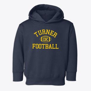 Turner Oklahoma Football Toddler Hoodie