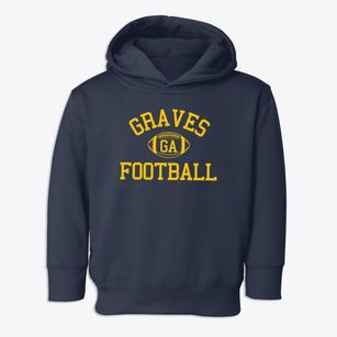 Graves Georgia Football Toddler Hoodie