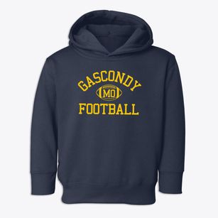 Gascondy Missouri Football Toddler Hoodie