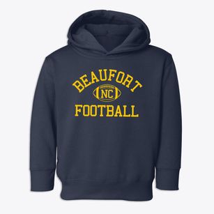 Beaufort North Carolina Football Toddler Hoodie