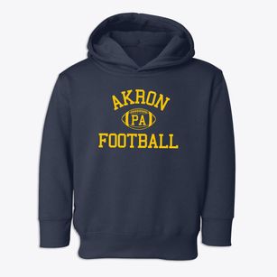 Akron Pennsylvania Football Toddler Hoodie