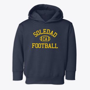 Soledad California Football Toddler Hoodie