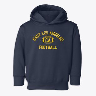 East Los Angeles California Football Toddler Hoodie
