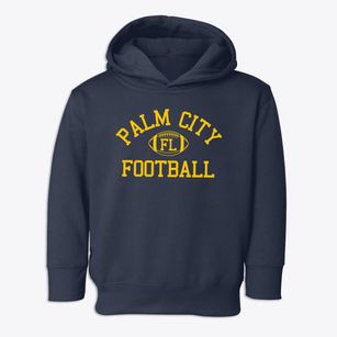 Palm City Florida Football Toddler Hoodie