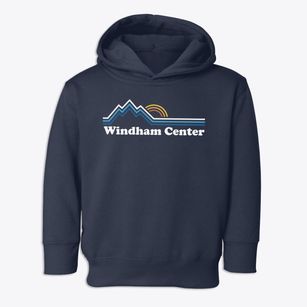 Windham Center Maine Mountain View Toddler Hoodie