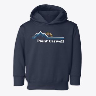 Point Caswell North Carolina Mountain View Toddler Hoodie