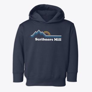 Scribners Mill Maine Mountain View Toddler Hoodie