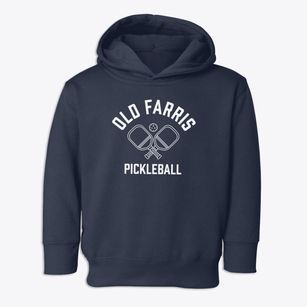 Old Farris Oklahoma Pickleball Toddler Hoodie