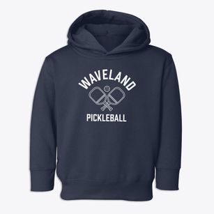Waveland Massachusetts Pickleball Toddler Hoodie