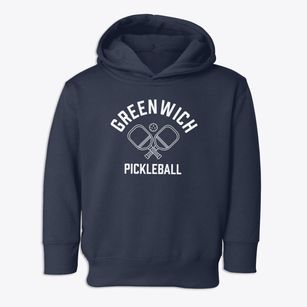 Greenwich Connecticut Pickleball Toddler Hoodie