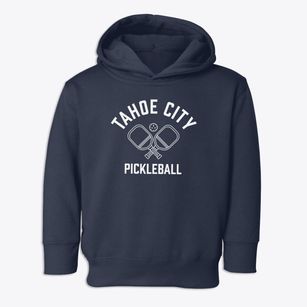 Tahoe City California Pickleball Toddler Hoodie