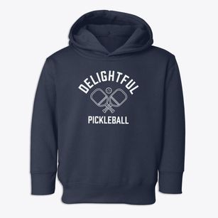 Delightful Ohio Pickleball Toddler Hoodie