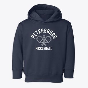 Petersburg West Virginia Pickleball Toddler Hoodie