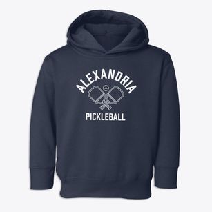 Alexandria Virginia Pickleball Toddler Hoodie