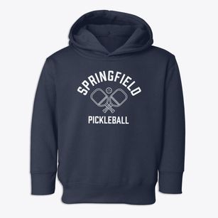 Springfield Massachusetts Pickleball Toddler Hoodie