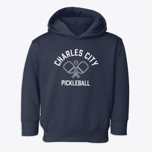 Charles City Virginia Pickleball Toddler Hoodie