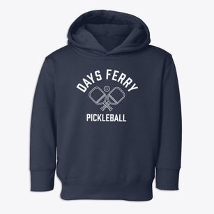 Days Ferry Maine Pickleball Toddler Hoodie