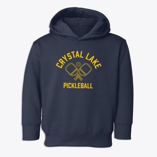 Crystal Lake Florida Pickleball Toddler Hoodie