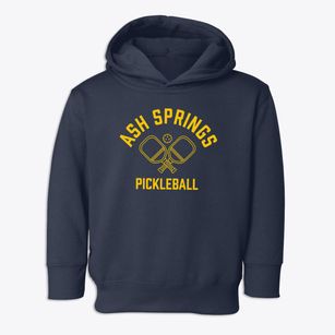 Ash Springs Nevada Pickleball Toddler Hoodie