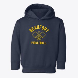 Beaufort North Carolina Pickleball Toddler Hoodie