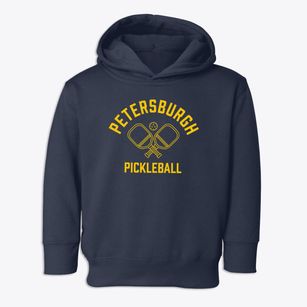 Petersburgh New York Pickleball Toddler Hoodie