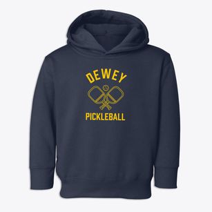 Dewey Wisconsin Pickleball Toddler Hoodie