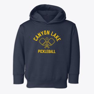 Canyon Lake Texas Pickleball Toddler Hoodie
