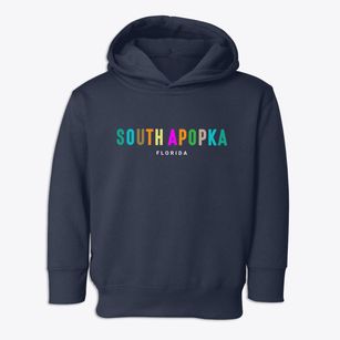 South Apopka Florida Color Pop Toddler Hoodie