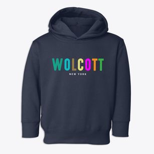 Wolcott New York Color Pop Toddler Hoodie