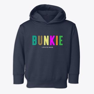 Bunkie Louisiana Color Pop Toddler Hoodie