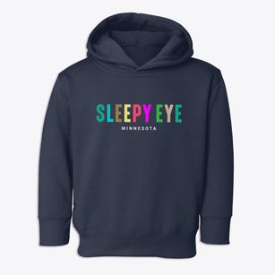 Sleepy Eye Minnesota Color Pop Toddler Hoodie