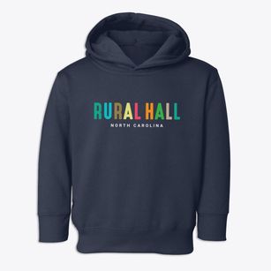 Rural Hall North Carolina Color Pop Toddler Hoodie
