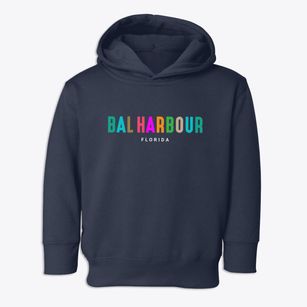 Bal Harbour Florida Color Pop Toddler Hoodie