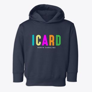 Icard North Carolina Color Pop Toddler Hoodie