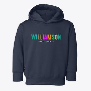 Williamson West Virginia Color Pop Toddler Hoodie