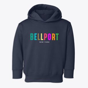 Bellport New York Color Pop Toddler Hoodie